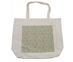 Scattered Scissor Shopping Bag