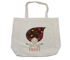 Anime Inspired Woman Shopping Bag