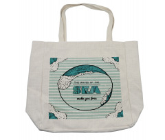 Sea Make You Free Shopping Bag