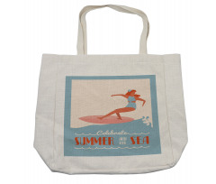 Summer and Sea Shopping Bag
