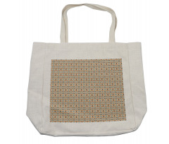 Aztec Conceptual Arrows Shopping Bag