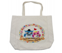 Year Lovers Owls Shopping Bag