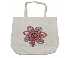 7 Petal Lonely Flower Shopping Bag