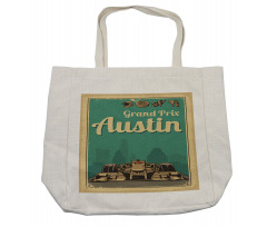 Grand Prix Texas Racing Car Shopping Bag