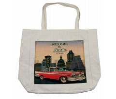 Welcome to Texas Greeting Shopping Bag