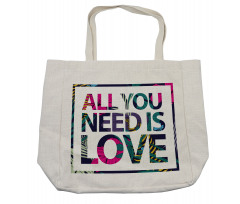 All You Need Tropical Shopping Bag