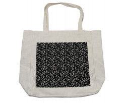 Swirls Leaves Foliage Shopping Bag