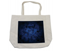 Abstract Atomic Stars Shopping Bag