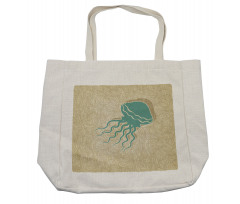 Beach Summer Ocean Shopping Bag