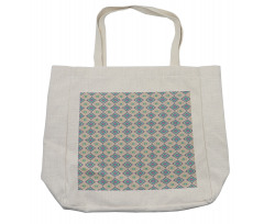 Ikat Inspired Boho Art Shopping Bag