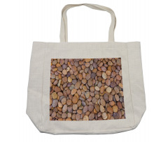 Flat and Silky Rocks Earthy Shopping Bag