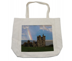 Sheep and Rainbow Castle Shopping Bag