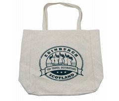 Grunge Stamp with Text Shopping Bag