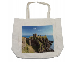 Dunnottar Castle Blue Sky Shopping Bag