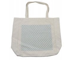 Repeating Crystals Pattern Shopping Bag