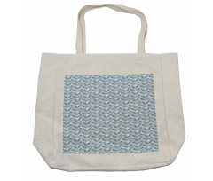 Pineapples Pastel Shopping Bag