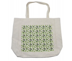 Organic Ferns Layout Shopping Bag