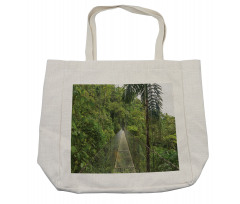 Bridge in Forest Shopping Bag