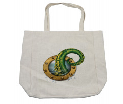 Ship Porthole Tentacles Shopping Bag