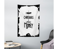 Humorous Words with Christmas Tapestry