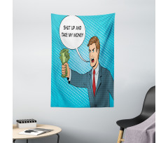 Shut up and Take My Money Man Tapestry