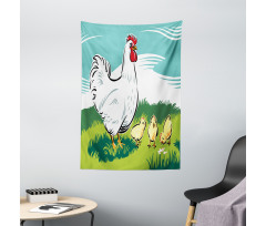 Animal Cartoon Tapestry