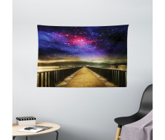 Galaxy Cosmos Bridge Wide Tapestry