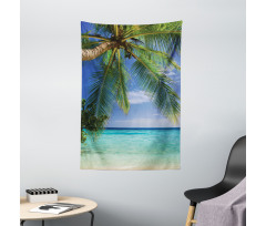 Paradise View Maldives Tapestry