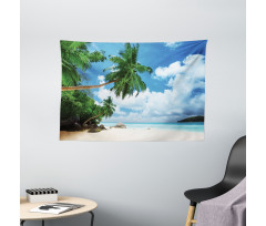 Mahe Island in Seychelles Wide Tapestry