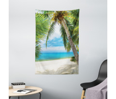 Shadow Shade of Palms Tapestry