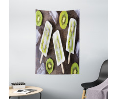 Homemade Fruit Popsicles Photo Tapestry