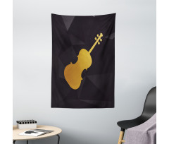 Instrument Silhouette Tapestry