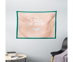 Cinco de Mayo Cocktail Wide Tapestry