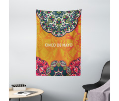 Motifs of Cinco de Mayo Tapestry