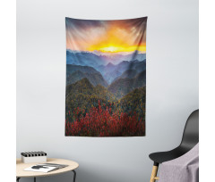 Picturesque Sunset NC Tapestry