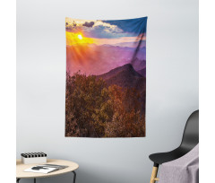 Blue Ridge Mountain Sky Tapestry