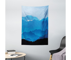 Misty Mountain Levels Tapestry