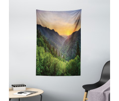 Newfound Gap Sunset Tapestry