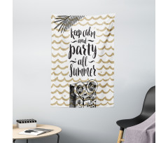 Party All Summer Sketch Tapestry