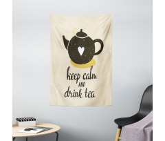 Drink Tea Teapot Tapestry