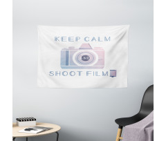 Shoot Film Camera Wide Tapestry