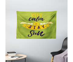 Stay at the Sun Summer Wide Tapestry