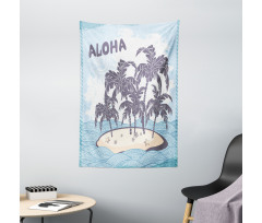 Hawaiian Island Tapestry