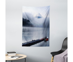 Mountain Peaks Kawaguchi Lake Tapestry