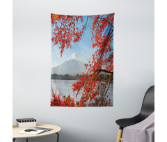 Mountainous Area Fall Season Tapestry