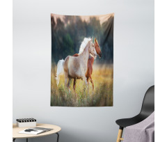 Horses Run Tapestry