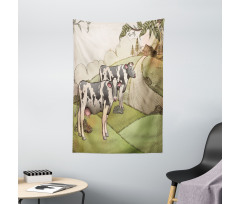 Dairy Cows Countryside Tapestry