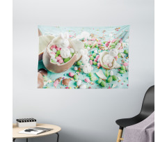 Spring Holidays Wide Tapestry