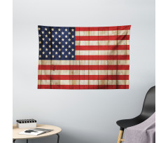 Independence Day in July Wide Tapestry