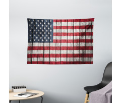 Fourth of July Independence Wide Tapestry